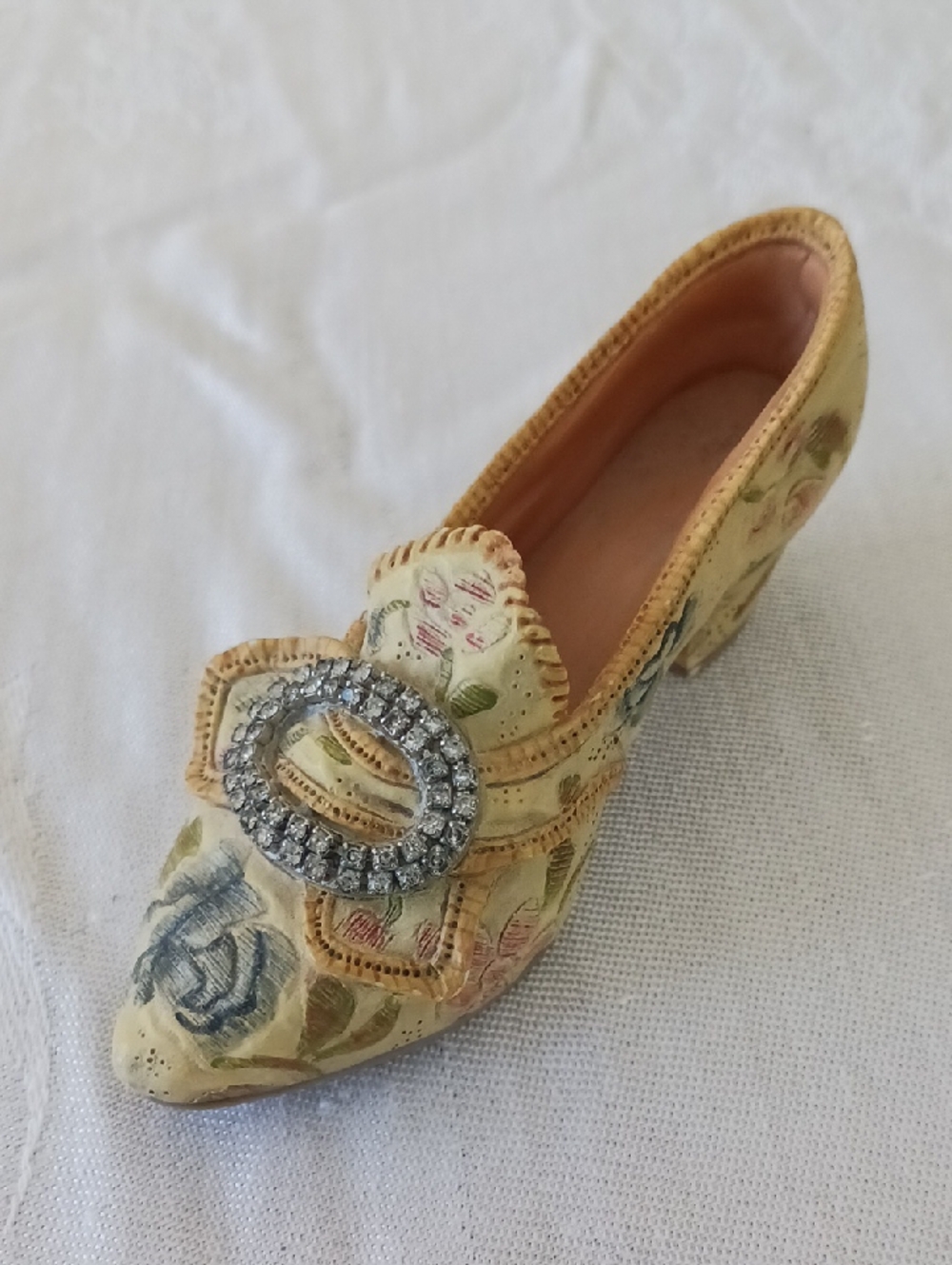 Just The Right Shoe Jeweled Heel Pump By Raine Willitts Design Home Decor Figure